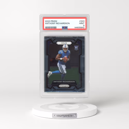 2023 Panini Prizm #343 Anthony Richardson (PSA 9 MINT)