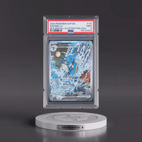 2024 Pokémon Svp EN-SV Black Star Promo #131 Kingdra EX - Holo Shrouded Fable Special Illustration C