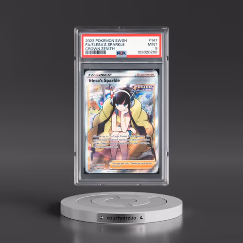 2023 Pokémon Sword and Shield Crown Zenith #147 Elesa's Sparkle - Full Art (PSA 9 MINT)