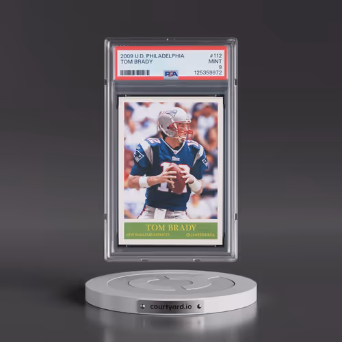 2009 Upper Deck Philadelphia #112 Tom Brady (PSA 9 MINT)