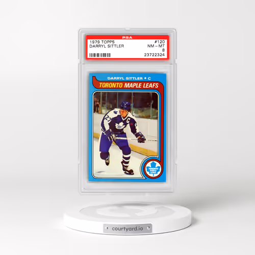 1979 Topps #120 Darryl Sittler (PSA 8 NM-MT)