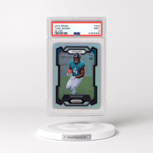 2023 Panini Prizm #348 Tank Bigsby - Silver Prizm (PSA 9 MINT)