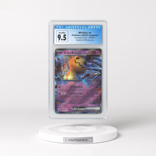 2023 Japanese EX Starter Sets #6 Mimikyu EX - Holo (CGC 10 GEM MINT)