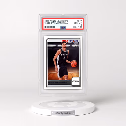 2023 Panini NBA Hoops #277 Victor Wembanyama (PSA 10 GEM MINT)
