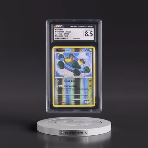 2009 Arceus #34/99 Bronzor - Reverse Holo (CGC 8.5 NM-MT+)