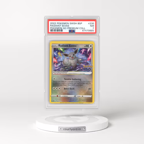 2017 Black Star Promos - Sword & Shield #230 Radiant Eevee - Holo Radiant Eevee Premium Collection (