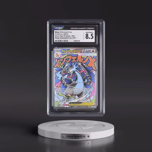 2025 Black Star Promos - Mega Evolution MEP EN #023 Mega Charizard X ex - Mega Charizard X ex Ultra
