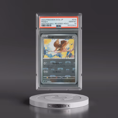 2023 Pokémon Sv2a-Pokemon 151 #016 Pidgey - Reverse Holo Master Ball (PSA 10 GEM MINT)