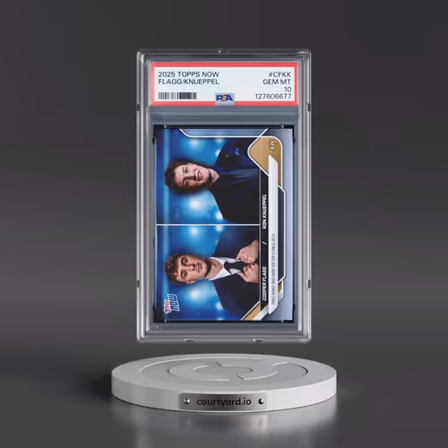 2025 Topps Now #CFKK Cooper Flagg/Kon Knueppel (PSA 10 GEM MINT)