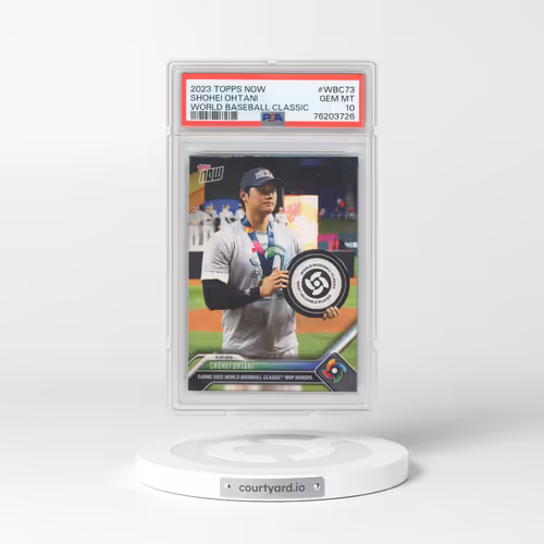 2023 Topps Now World Baseball Classic #WBC73 Shohei Ohtani (PSA 10 GEM MINT)