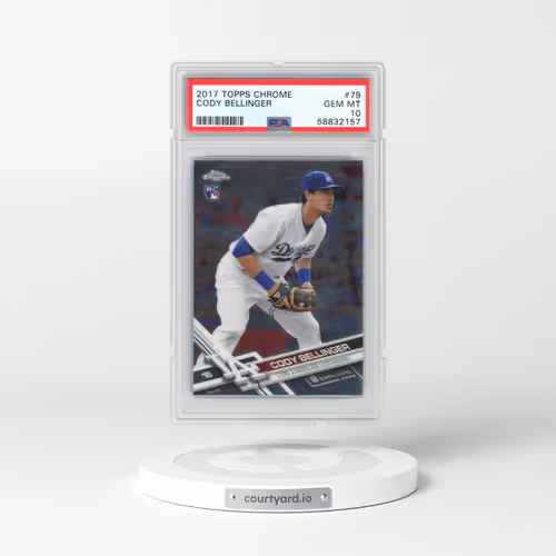 2017 Topps Chrome #79 Cody Bellinger (PSA 10 GEM MINT)
