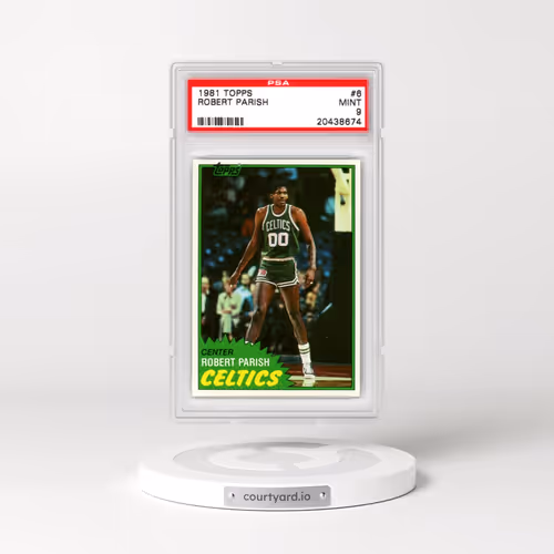 1981 Topps #6 Robert Parish (PSA 9 MINT)