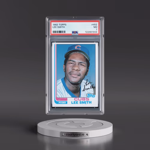 1982 Topps #452 Lee Smith (PSA 7 NM)