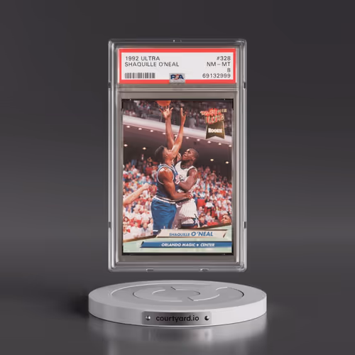 1992 Ultra #328 Shaquille O'Neal (PSA 8 NM-MT)