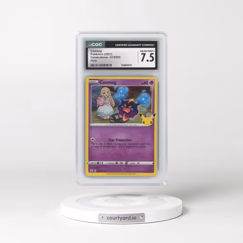2021 Celebrations #013/025 Cosmog - Holo (CGC 7.5 NM+)