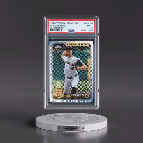 2024 Topps Chrome Update #USC88 Paul Skenes - X-Fractor (PSA 9 MINT)