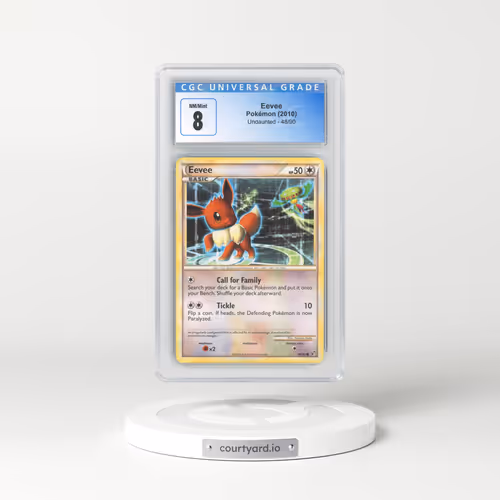 2010 Undaunted #48/90 Eevee (CGC 8 NM-MT)