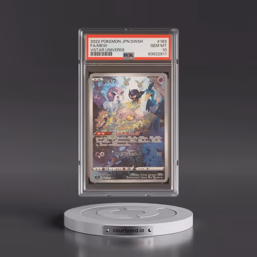 2022 Pokémon Sword & Shield Vstar Universe #183 Mew - Full Art (PSA 10 GEM MINT)