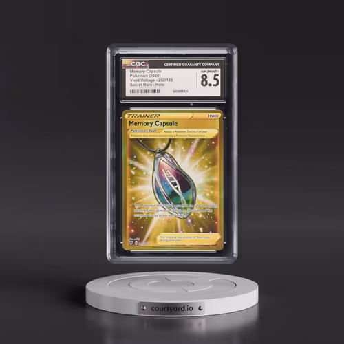 2020 Vivid Voltage #202/185 Memory Capsule - Secret Rare Holo (CGC 8.5 NM-MT+)