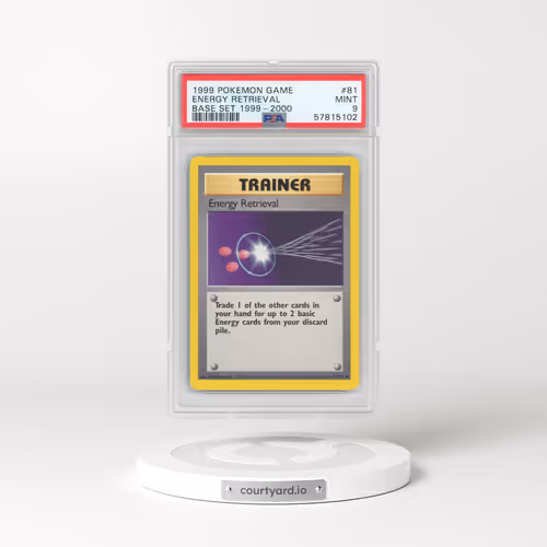 1999 Base Set #81 Energy Retrieval (PSA 9 MINT)