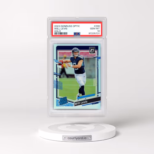 2023 Panini Donruss Optic #298 Will Levis - Holo (PSA 10 GEM MINT)
