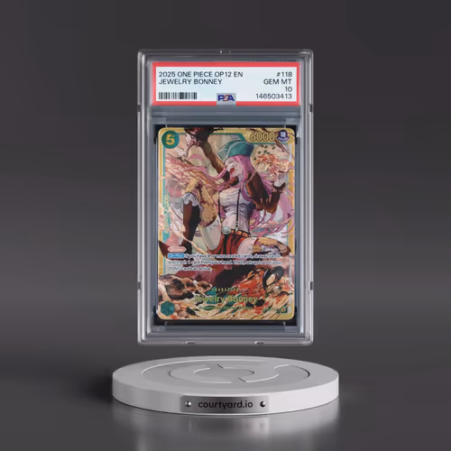2025 One Piece OP12-Legacy of the Master #118 Jewelry Bonney (PSA 10 GEM MINT)