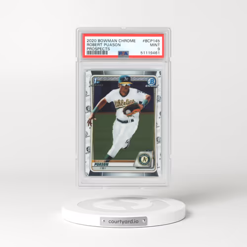 2020 Bowman Chrome Prospects #BCP145 Robert Puason (PSA 9 MINT)