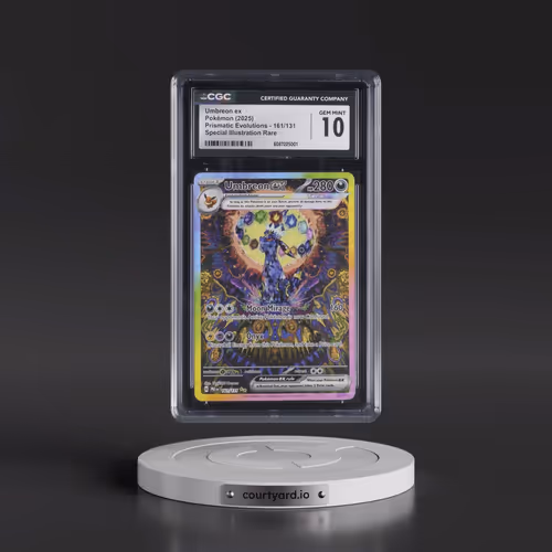 2024 Prismatic Evolutions - PRE EN #161/131 Umbreon ex - Special Illustration Rare (Holo) (CGC 10 GE