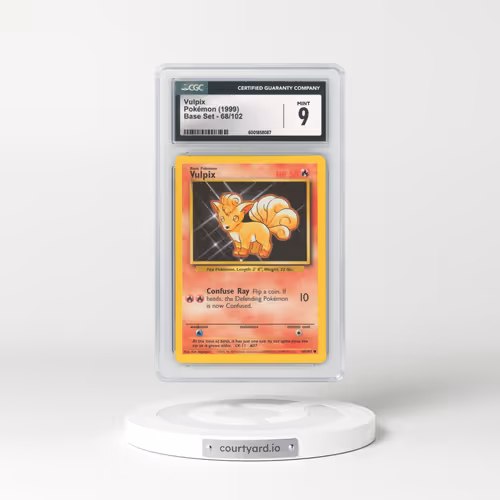 1999 Base Set #68/102 Vulpix (CGC 9 MINT)