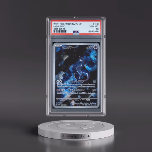 2023 Pokémon Sv2a-Pokemon 151 #183 Mewtwo - Art Rare (PSA 10 GEM MINT)