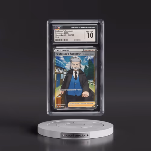 2023 Crown Zenith #150/159 Professor's Research - Ultra Rare Holo (CGC 10 GEM MINT)