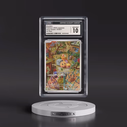 2023 Pokémon Sv2p-Snow Hazard #072 Bramblin - Art Rare (CGC 10 GEM MINT)