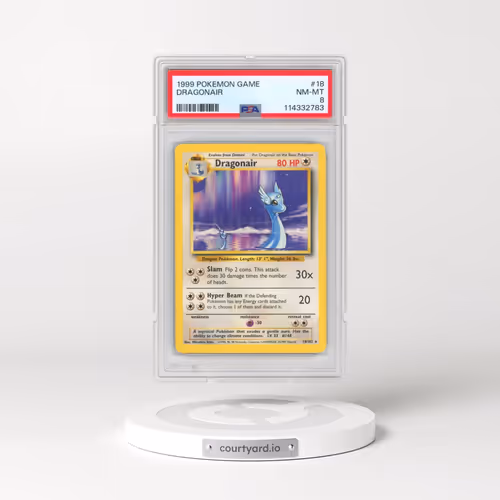 1999 Pokémon Game #18 Dragonair (PSA 8 NM-MT)