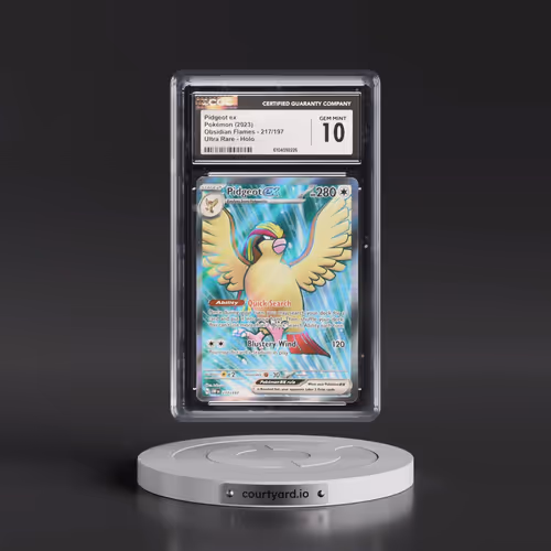 2023 Obsidian Flames - OBF EN #217/197 Pidgeot ex - Ultra Rare Holo (CGC 10 GEM MINT)