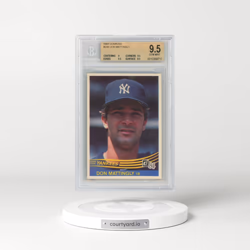 1984 Donruss #248 Don Mattingly (BGS 9.5 GEM MINT)