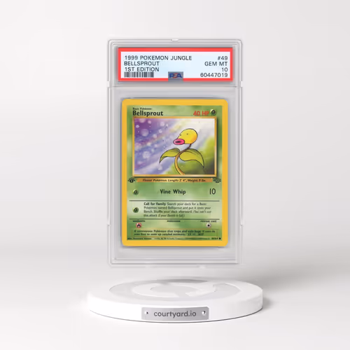 1999 Pokémon Jungle #49 Bellsprout - 1st Edition (PSA 10 GEM MINT)