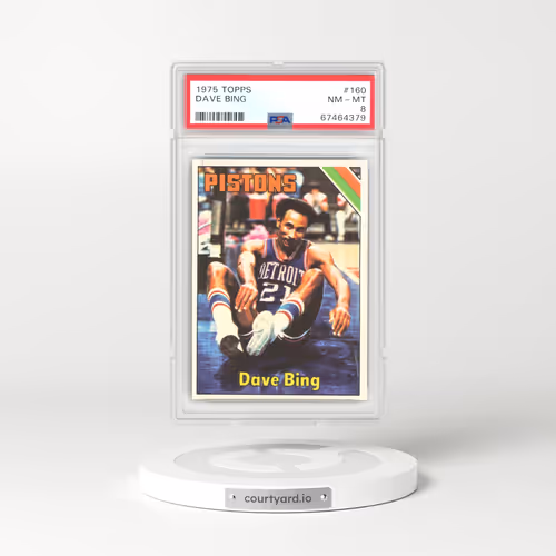 1975 Topps #160 Dave Bing (PSA 8 NM-MT)