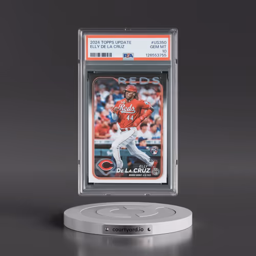 2024 Topps Update #US350 Elly de La Cruz (PSA 10 GEM MINT)