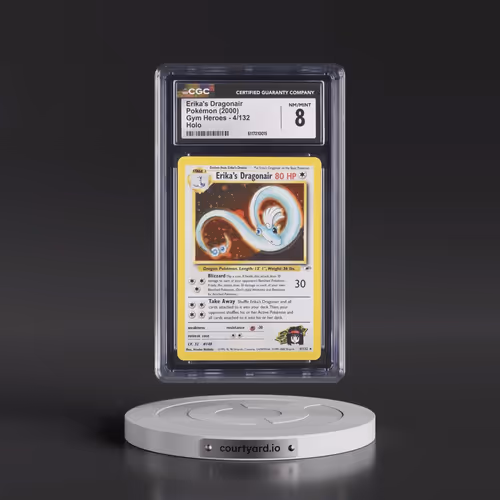 2000 Gym Heroes #4/132 Erika's Dragonair - Holo (CGC 8 NM-MT)