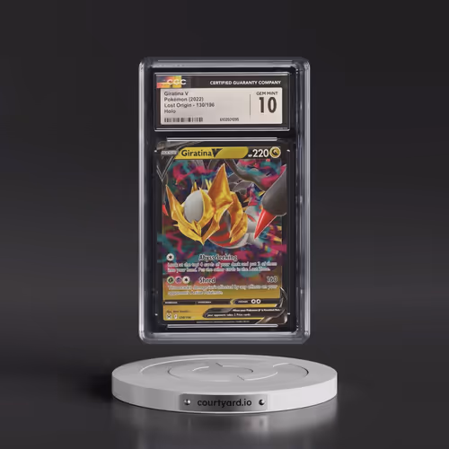 2022 Lost Origin #130/196 Giratina V - Holo (CGC 10 GEM MINT)