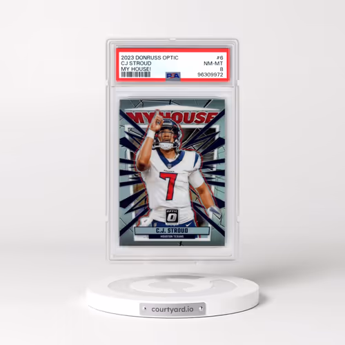2023 Panini Donruss Optic My House! #6 CJ Stroud (PSA 8 NM-MT)