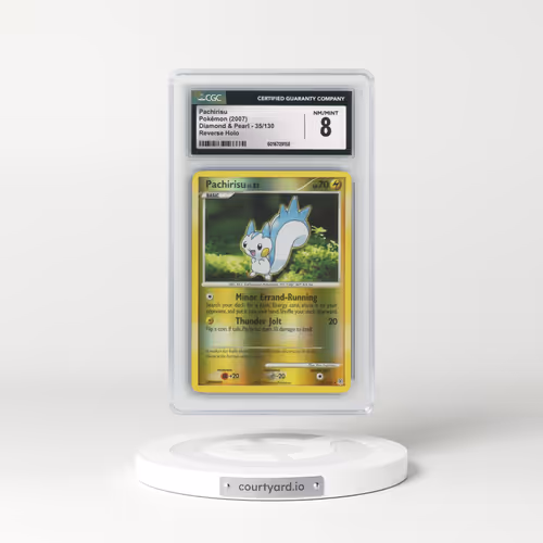 2007 Diamond & Pearl #35/130 Pachirisu Reverse Holo