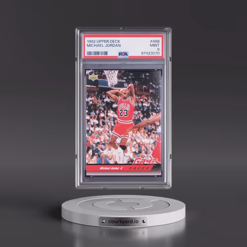 1992 Upper Deck #488 Michael Jordan (PSA 9 MINT)