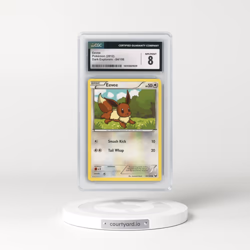 2012 Dark Explorers #84/108 Eevee (CGC 8 NM-MT)