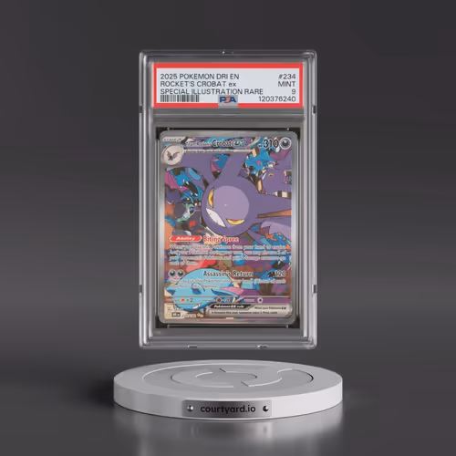 2025 Pokémon Dri EN-Destined Rivals #234 Team Rocket's Crobat EX - Holo Special Illustration Rare (P