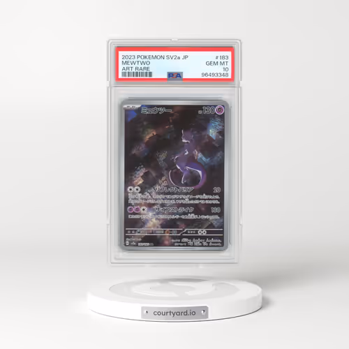 2023 Pokémon Sv2a-Pokemon 151 #183 Mewtwo - Art Rare (PSA 10 GEM MINT)