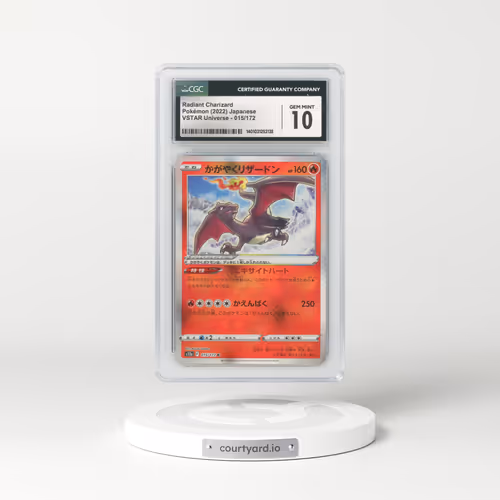 2022 Japanese VSTAR Universe #15 Radiant Charizard - Holo (CGC 10 GEM MINT)
