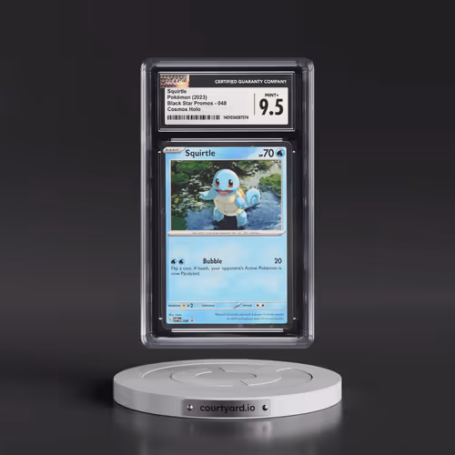 2023 Black Star Promos - Scarlet & Violet SVP EN #048 Squirtle - Cosmos Holo (CGC 9.5 MINT+)