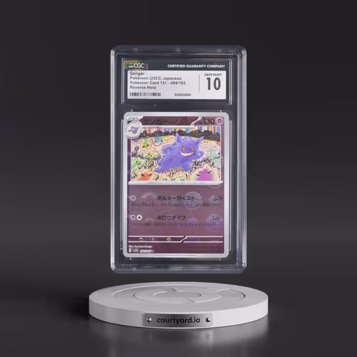 2023 Pokémon Card 151 #094/165 Gengar - Reverse Holo Poké Ball (CGC 10 GEM MINT)