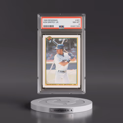 1990 Bowman #481 Ken Griffey Jr (PSA 8 NM-MT)